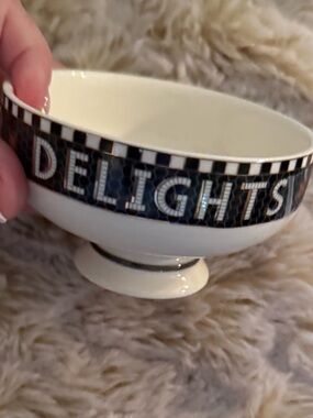 Anthropologie Bistro Goulish Hex Mix Witching Decorative Ceramic Bowl